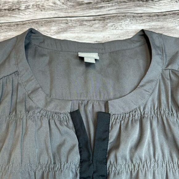 Converse One Star Women's Sleeveless Blouse Gunmetal Grey Gray S SM Small Light - Picture 5 of 13